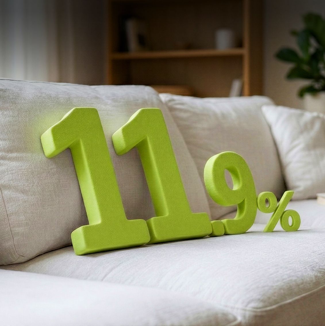 Ипотека 11,9%