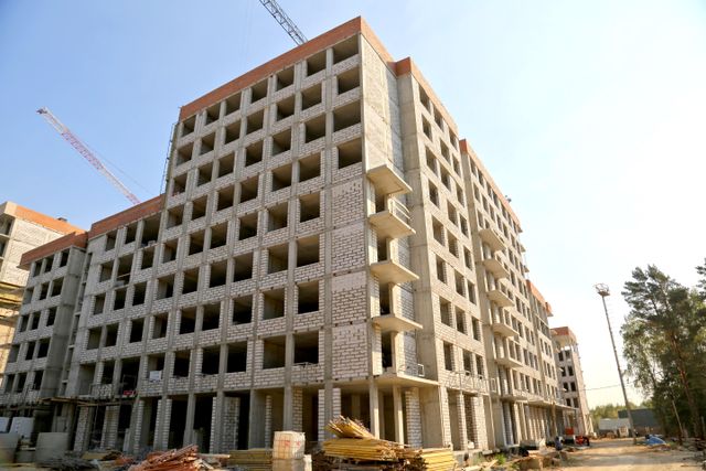 Фотоотчет со стройплощадки Никольского квартала Отрада - сентябрь